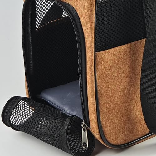 Bolsa transportadora para perros pequeña con diseño transpirable multipocket 5