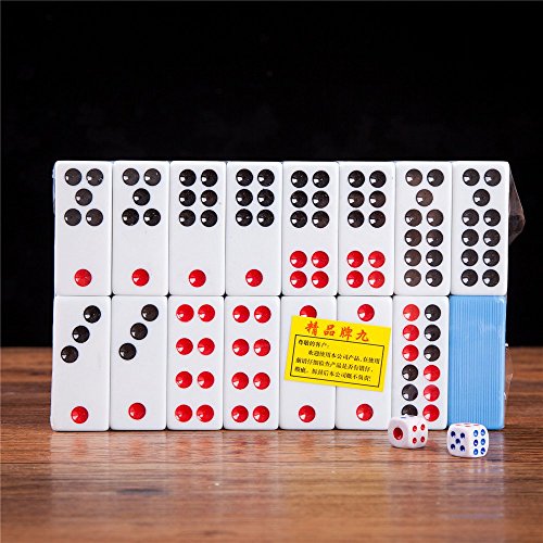 Juego de fichas chino Pai Gow azul #20 miniatura 2