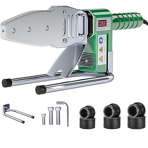 Fusion Welder Machine de soudage de tuyaux 1600 W Outil de chauffage à chaud avec affichage numérique 0-380 °C pour soudure plastique