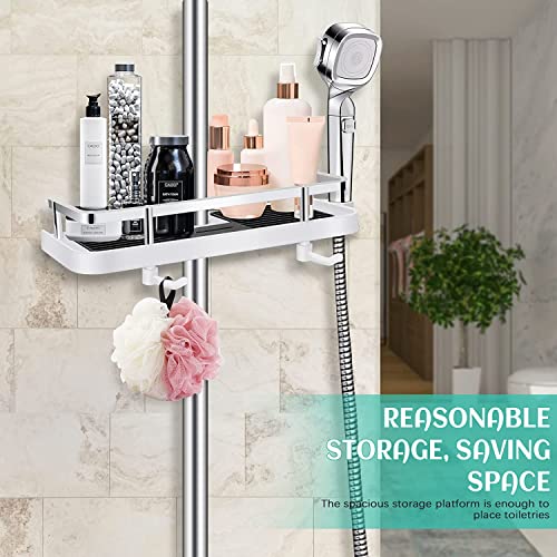 Bandeja de baño sin clavos XMING para barra elevadora de ducha 4