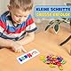 NIYYAH Buchstaben Lernspiel ABC Montessori ab 4 5 6 Jahre Schreiben & Lesen Lernen inkl E-Book Vorschule Schulanfänger 1. Klasse Geschenk Einschulung für Kinder Mädchen Junge (Holz)