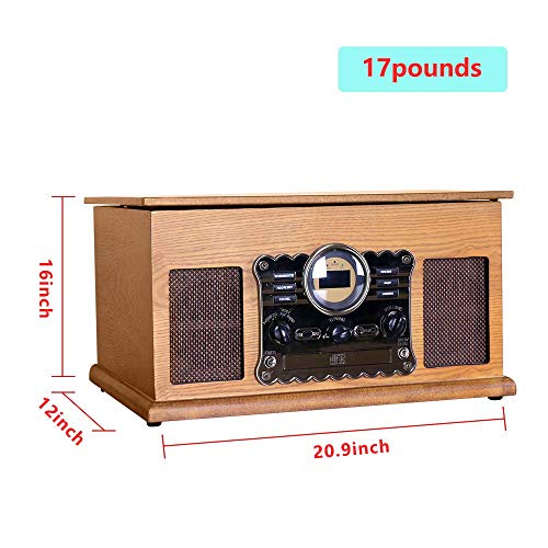 Tourne-Disque Dab de Platine Vinyle dl 7-en-1 CD Cassette Lecteur USB Lecteur de Vinyle Non Bluetooth, Haut-parleurs… - Les Beatles, Paul McCartney, John Lennon, RIngo Starr, George Harrison Tourne-Disque Dab de Platine Vinyle dl 7-en-1 CD Cassette Lecteur USB Lecteur de Vinyle Non Bluetooth, Haut-parleurs… – Image 3