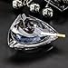 Large Luxury Glass Ashtray for cigarettes, Big Ashtray for Smoker Outdoor Indoor Restaurant Decoration