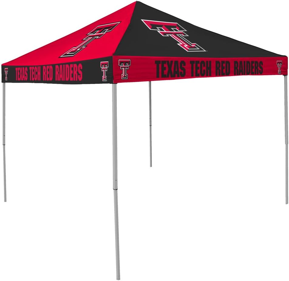 Logo Chairs NCAA Pinwheel Canopy NCAA Team: Texas Tech