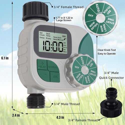 Biswing Watering Timer For Garden Hose thumb #3