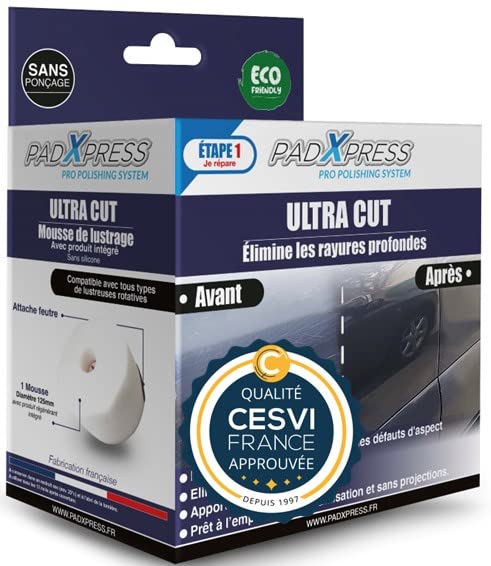 Elimina arañazos profundos con Ultra Cut desoxidante potente para coche