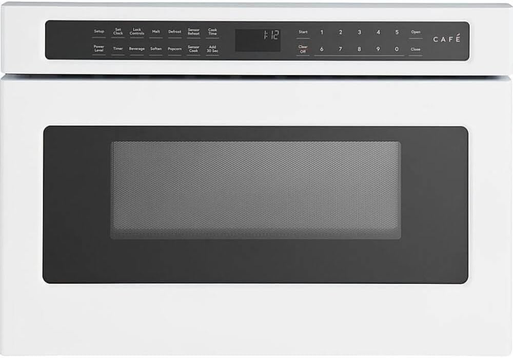 Cafe CWL112P 24 Inch Wide 1.2 Cu. Ft. Built-In Microwave Drawer Oven - Matte White