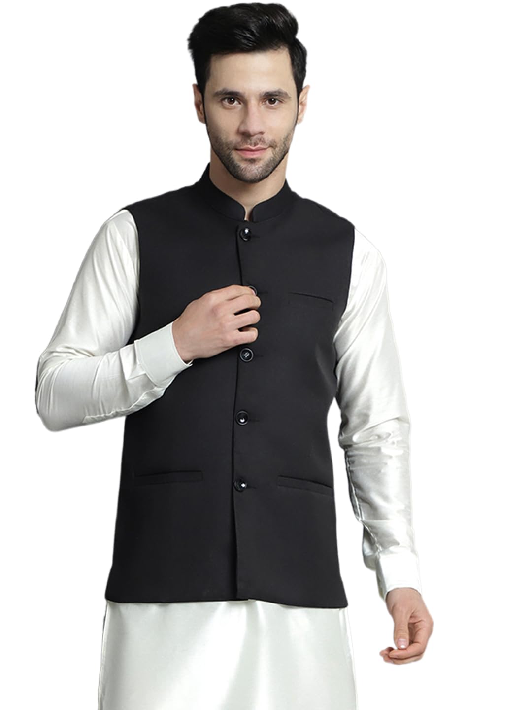 jompers Men Solid Nehru Jacket-picture-33