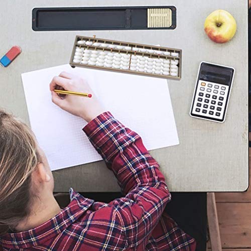 STOBOK 2 PCS Cinese Abaco Vintage Bianco 13