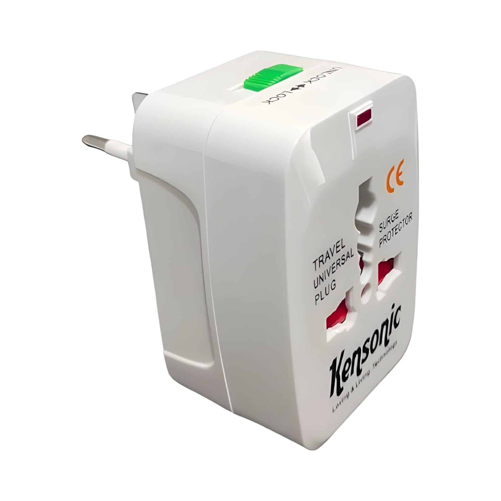 Kensonic All in One Universal World Travel Adapter/Adaptor Surge Protector Charger Plug for USA Europe United Kingdom Australia China Japan & 150+ Countries (Rectangular) (B0DBZWTZ2N) Amazon Price History, Amazon Price Tracker