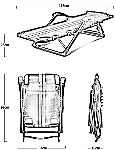 Fauteuil inclinable pour soulager le dos sur votre patio extérieur - 3