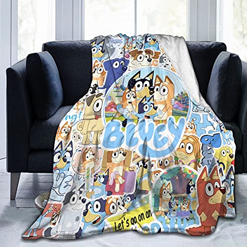 Cartoon Blanket Ultra-Soft Flannel Fleece Warm Throw Blanket Couch Sofa Bed Living Room Blanket for Adults Children Kids Gifts 50 x40