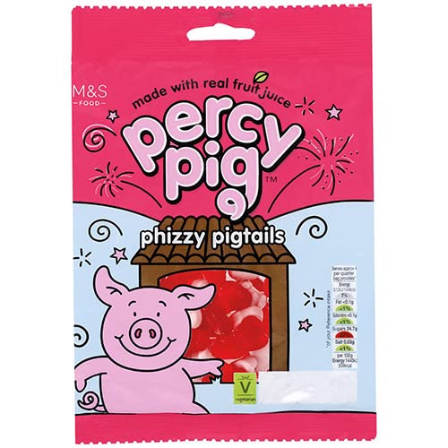Marks and Spencer Phizzy Pigtails 170g