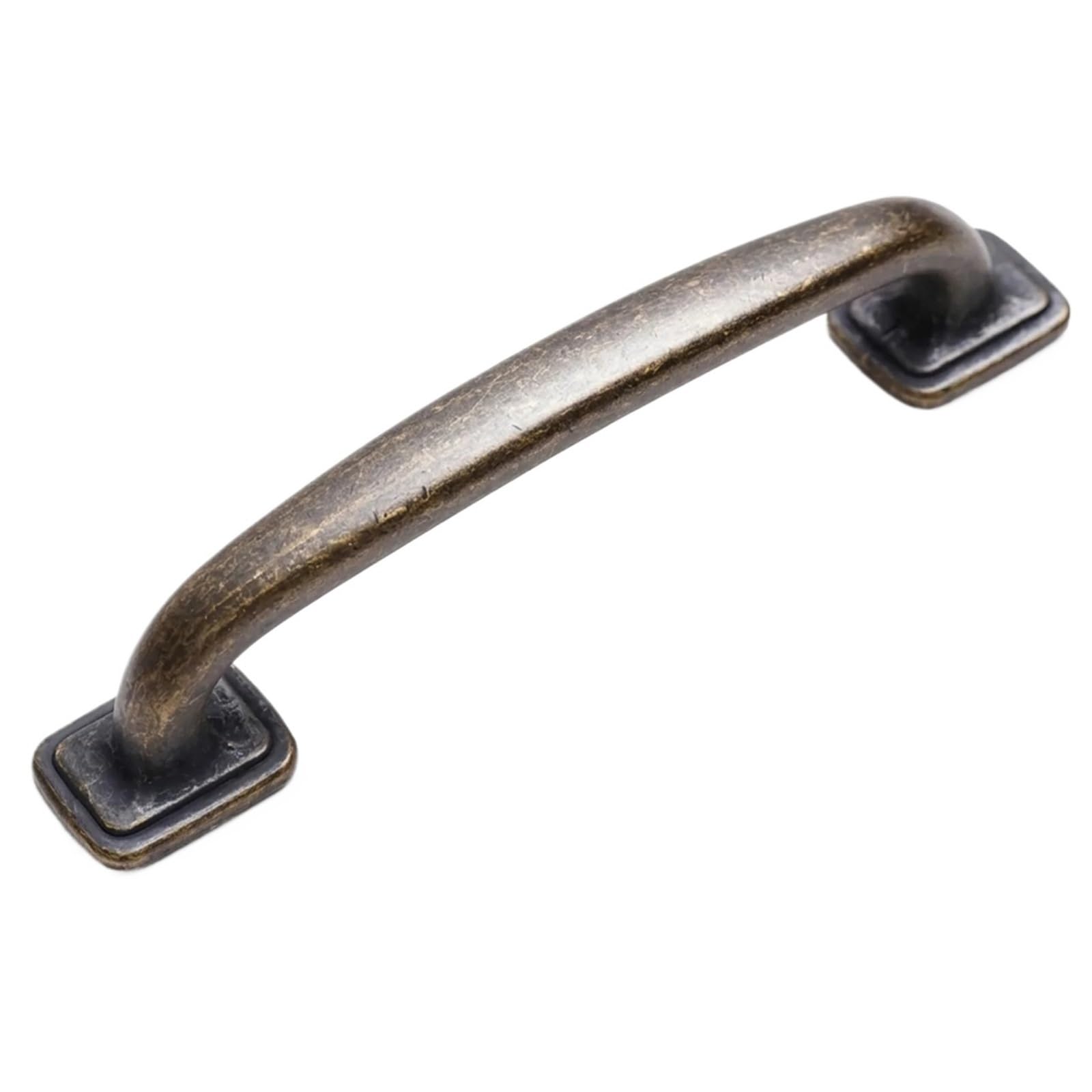 Zrhwspd 7615-Abm-2Pcs Brushed Nickel Cabinet Pulls 2Pcs Zinc Alloy Cabinet Handles 100Mm Hole Brushed Nickel For Kitchen(7615-Abm-2Pcs)