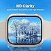 6 Pack Case for Apple Watch Series 3/2/1 38mm with Tempered Glass Screen Protector, BHARVEST High Definition Scratch Resistant Hard PC Bumper Cover for Apple Watch Accessories (6 Colors, 38mm)