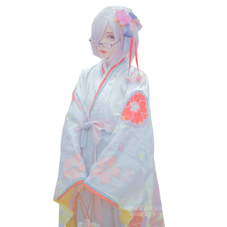 マシュ・キリエライト Fate コスプレ 衣装 袴 いろはにほへと Fate/Grand Order いろはにほへと マシュ・キリエライト 着物