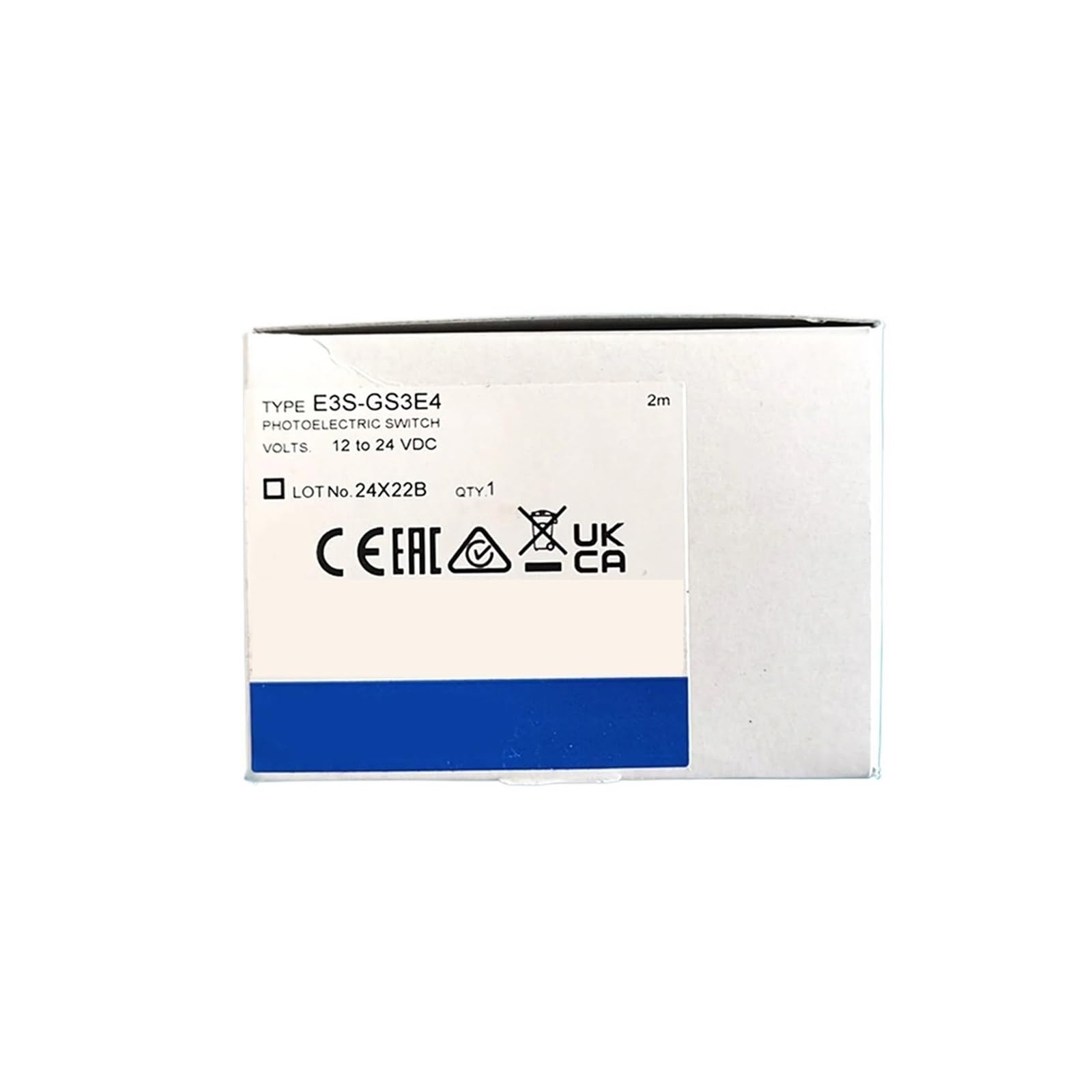 PORJGJDF U-channel type photoelectric sensor, E3S-GS3B4 2M E3S-GS3E4