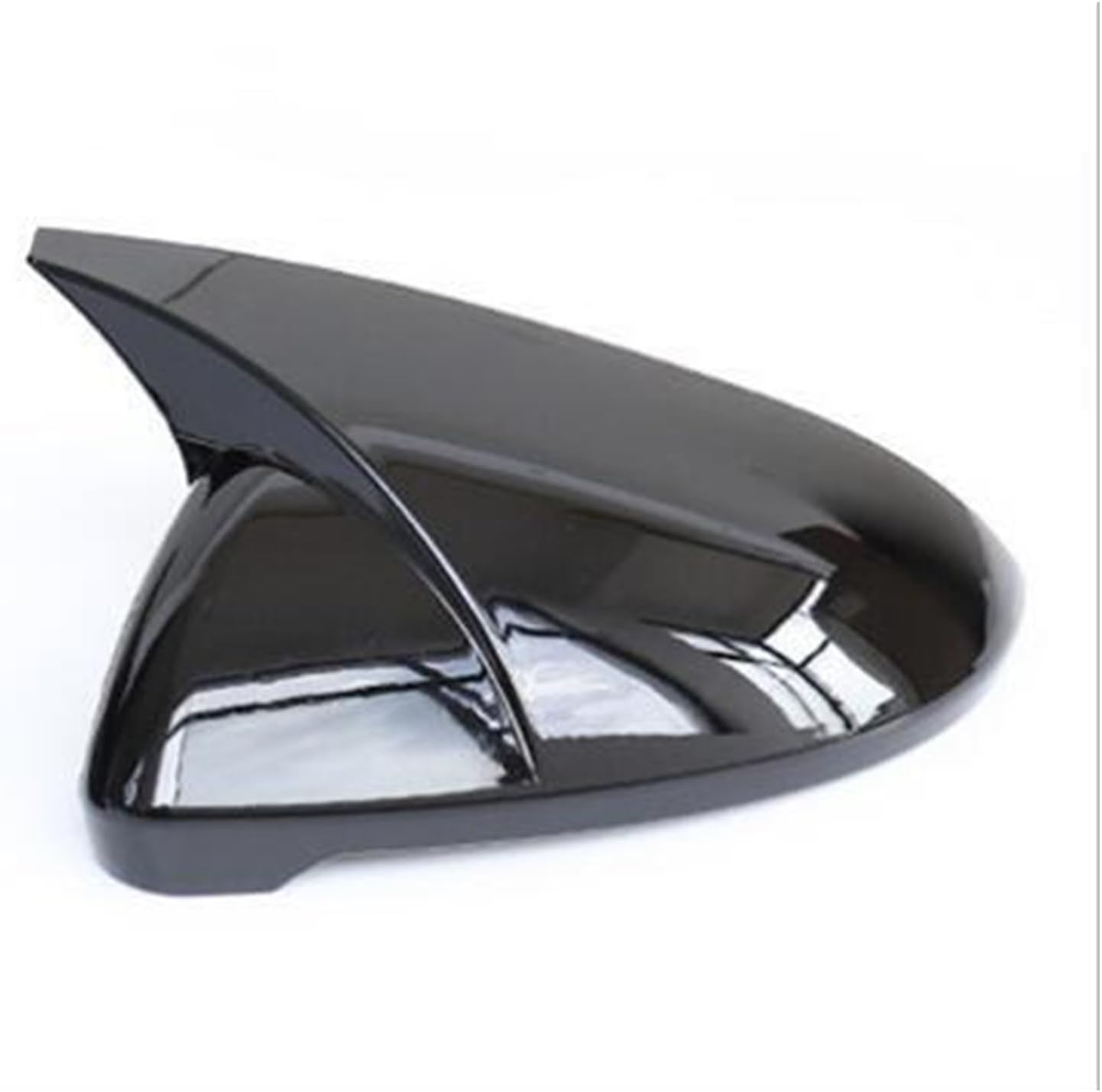 HYRAM 2 Pieces Side Wing Mirror Cover Caps Bright Black Fit for VW Golf 7 MK7 7.5 GTD R GTI Touran L E-Golf Rearview Mirror Case Cover Exterior Mirrors (Color : 1pc Black Left)