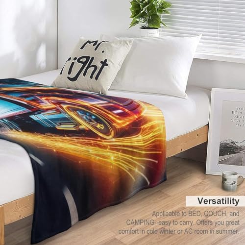 Couverture canapé chaude plaid flannel douce lit toutes saisons - 7