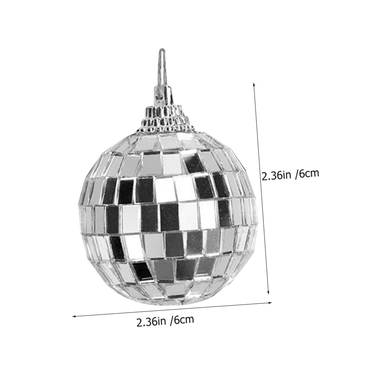 TOPBATHY STK Lob christbaumkugeln weihnachtsbaumkugeln weihnachtdeko Christbaumschmuck weihnachtsschmuck selber Machen Weihnachtsdekorationen Kugelornamente Weihnachtskugel-Anhänger Glas