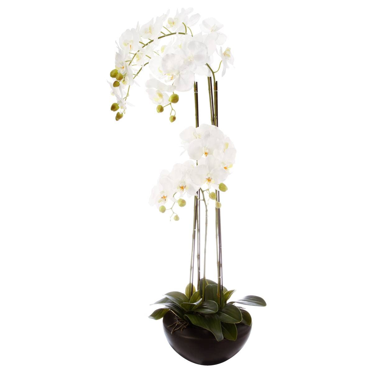 Atmosphera - Orchidée Artificielle - Pot céramique H115 cm