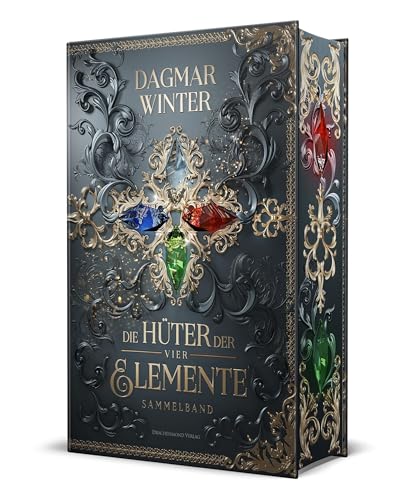 Die Hüter der vier Elemente - Sammelband: Epische Fantasy Saga für Fans magischer Welten | Schmuckausgabe mit Farbschnitt-Garantie