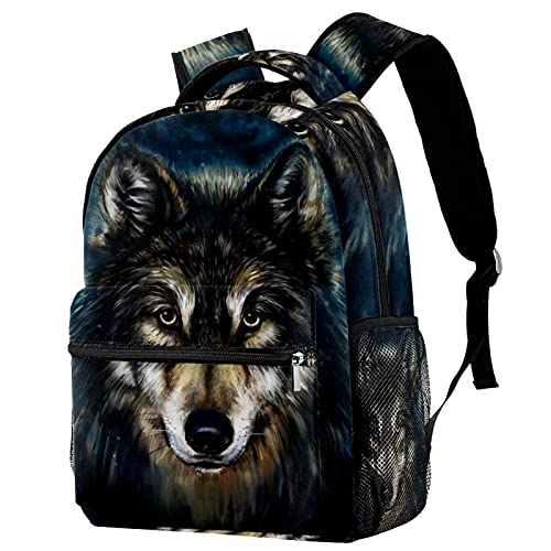 Sac à dos ordinateur portable et sport loup pour enfant