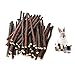 200 (7oz) Mela bastoni, Naturale Apple Branch Pet Snack Giocattolo, molare e bruxismo Giocattolo per Piccoli Animali Conigli, cincillà, criceti, cavie (Circa 50-70 Sticks)