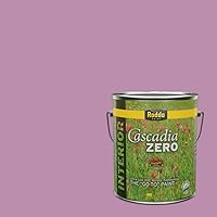 Vista 52 de Rodda Paint CASCADIA ZERO - Pintura satinada e imprimación para interiores en uno, cuarto de galón, toque rosa
