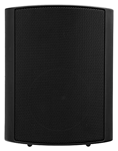 Pronomic USP-430 BK HiFi Wandlautsprecher Paar - 2-Wege Lautsprecher Boxen im Set - Ideal für Gastronomie und Terrasse - inklusive Wandhalterung zur Befestigung - 120W Leistung - schwarz – Bild 4