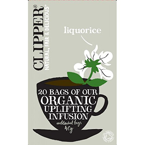 Image of Clipper Liquorice 20 Bags (Pack of 2)