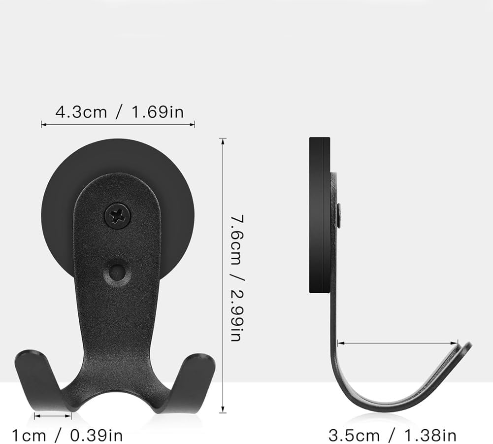 Magnetic Wreath Hangers 3Pcs Heavy Duty Magnets with Double Hook for Wreath Hangers for Metal Door Refrigerator Garland Hanger for Door Frame