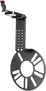 Alpha Rider Universal Wheel Fitment Tool Wheel Offset Tool Wheel Tool Car Wheel Offset Measuring Gauge Hub Tool Supports 13 to 20 Inch Wheel Diameters 4-Lug and 5-Lug Wheel Bolt Pattern (Plastic)