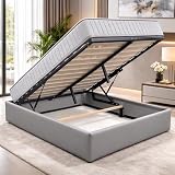 🛏️ ENSEMBLE LIT COFFRE AVEC MATELAS CONFORT FERME- Cet ensemble comprend le lit coffre avec sommier relevable et le matelas Super Deluxe hauteur 23 cm, offrant un soutien ferme et un confort durable pour un sommeil réparateur.