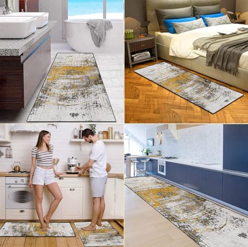 Alfombra corredor de pasillo moderna lavable a máquina de 40x220cm para sofá 3