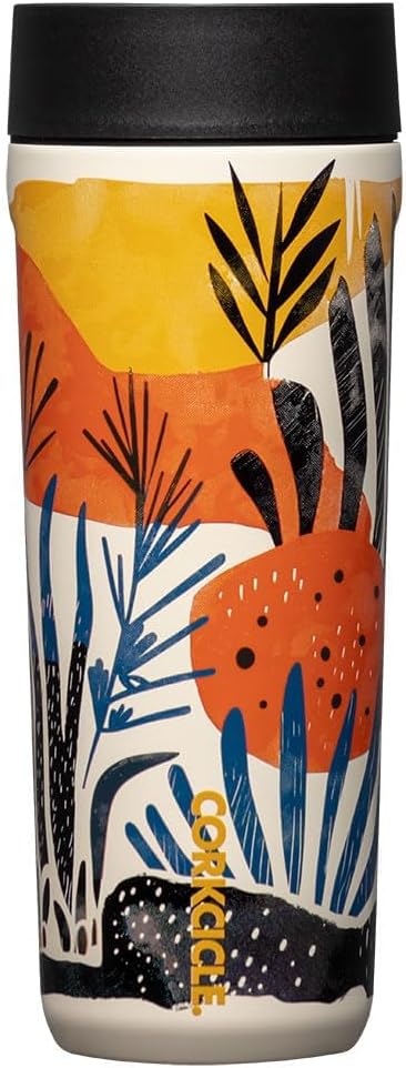 Corkcicle Commuter Cup Travel Mug – Insulated Coffee Mug with Lid – Keeps Drinks Cold 18 Hours – 360° Spill-Proof Sip Lid – Holiday Gift – Great for Gifting Warmth – 17 oz – Mesa