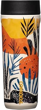 Corkcicle Commuter Cup Travel Mug - Insulated Coffee Mug with Lid - Keeps Drinks Cold 18 Hours - 360 Spill-Proof Sip Lid - Holiday Mug Gift - Great for Gifting Warmth - 17 oz - Mesa