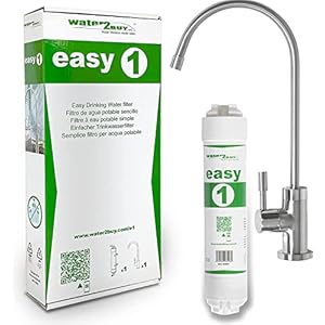 Water2Buy Easy1 Water Filter System, provide 6000L (1300 Imp. Gal) of clean water for 6-12 months, NSF/FDS/ISO 9001…