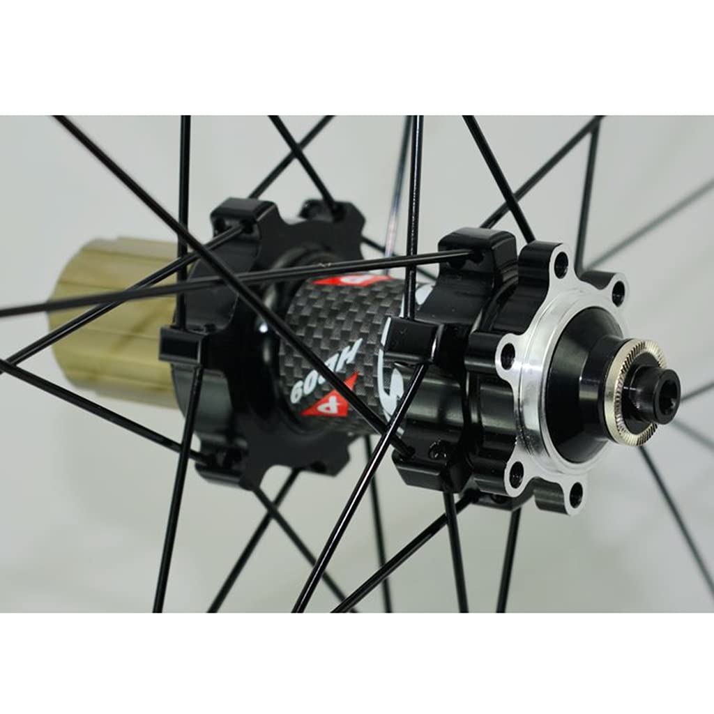 TUJISEK MTB Ruote 26/27.5/29 Pollici Mountain Bike Set di Ruote Rilascio Rapido Freno A Disco Sei Artigli 7 8 9 10 11 12 velocità Cassetta Ruota Libera 24 Fori(27.5in)