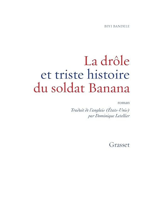 Portada de La Drôle et Triste Histoire du Soldat Banana