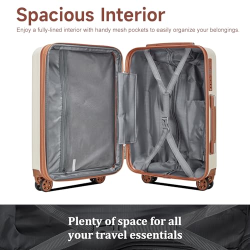 Imiomo TR007-SET Luggage Sets 4 Piece Expandable Suitcase Set,Hardside Carry thumb #8
