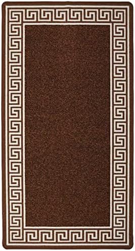PHP Carpet Runners for Hallways Non-Slip Long & Wide Heavy-Duty Plain Super Absorbent Area Rugs, Stair Carpet and Kitchen Anti-slip Floor Mats - Greeky Rug (Silver & Black, 80 x 300 cm - Long Runner)
