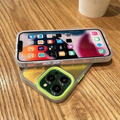 Étui laser dégradé mat de luxe pour iPhone 15 Pro Max antichoc - 4