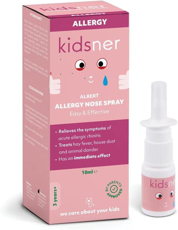 Kidsner Albert The Allergy Nose Spray Relieves The Symptoms of