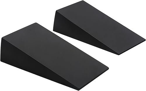 Miniatura 2 de 1 par de bloques de cuña para sentadillas de 13 x 6 x 3.5 pulgadas, EVA de apoyo para entrenamiento, yoga, fitness, levantamiento de pesas,