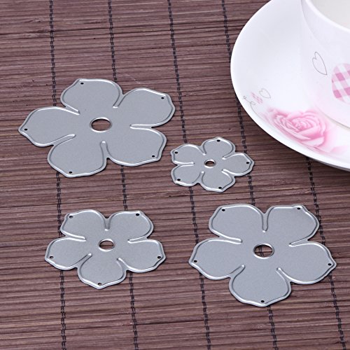 Demiawaking Flower Design Fustelle Stencil per