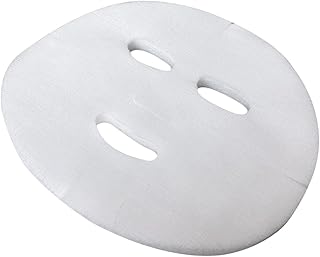 Milageto 100Pcs Facial Gauze Mask Cotton Gauze White with Mesh Gauze Pad Sheet Gauze Pre Cut Soft Gauze for spa of