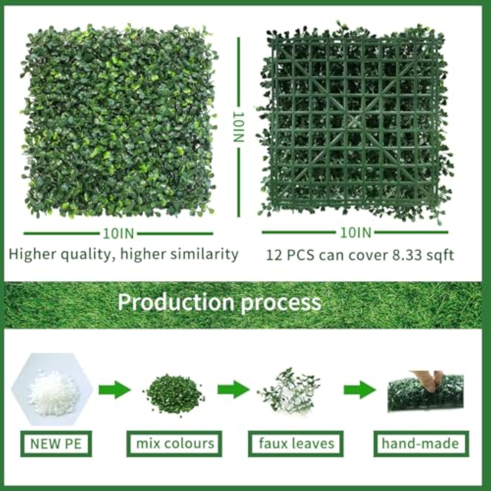 Artificial Grass Wall Panels Backdrop