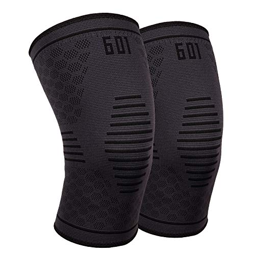 Image of Ergodyne ProFlex 601 Knee Compression Sleeve Support for Men and Women Black, Large