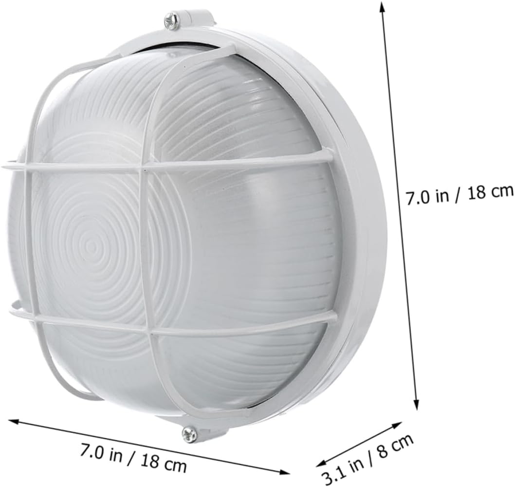 ibasenice 2pcs Steam Sauna Wall Lamp Explosion Multi-Functional Sauna Light Steam Accessory